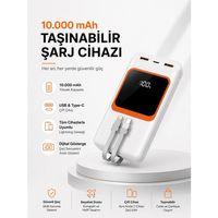 10 000 Mah Bataryalı, Dijital Göstergeli Taşınabilir Powerbank