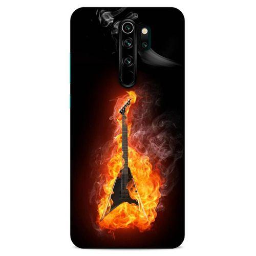 Lopard Xiaomi Redmi Note 8 Pro Uyumlu Kılıf FireX (12) Koruyucu Silikon Elektro Gitar