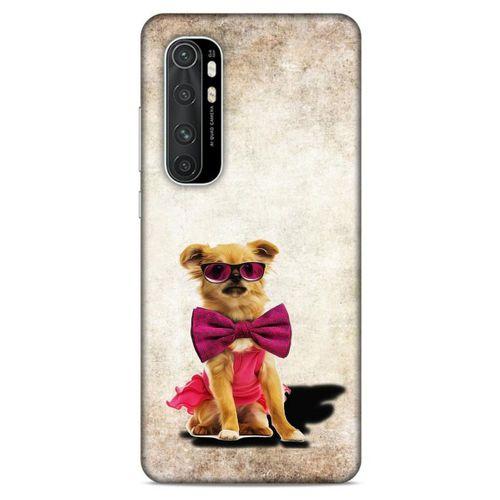 Xiaomi Mi Note 10 Lite Kılıf Köpek Kıyafetleri (14) Lansman Kılıf Chihuahua Papyon