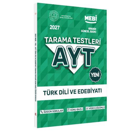 2027 YKS-AYT MEBİ-OGM Türk Dili Ve Edebiyatı Özgün Tarama Testleri Kitabı A4 Boyut BASKI ÜCRETİ