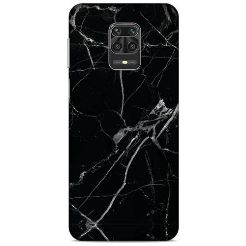 Mermer Desenli (17) Tema Tasarım Kılıf Siyah Xiaomi Redmi Note 9 Pro Kılıf