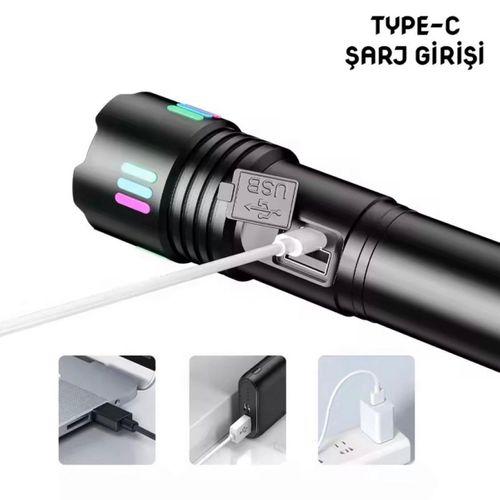 Wison Ws-9944 20w Zoomlu Fosforlu Metal  El Feneri