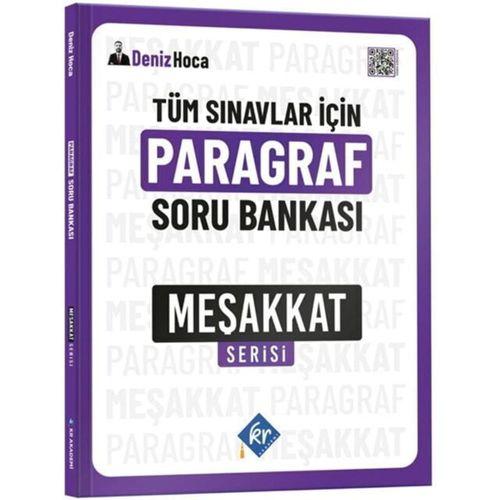 Deniz Hoca Tüm Sınavlar İçin Paragraf Soru Bankası Meşakkat Serisi KR Akademi