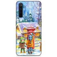 Oppo Realme 6 Pro Kılıf Snowix (50) Shockproof Kılıf Karışık Renkli