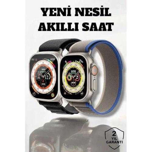 49mm Ekranlı, Kan Basıncı Ve Adımsayar Özellikli Bluetooth Akıllı Saat