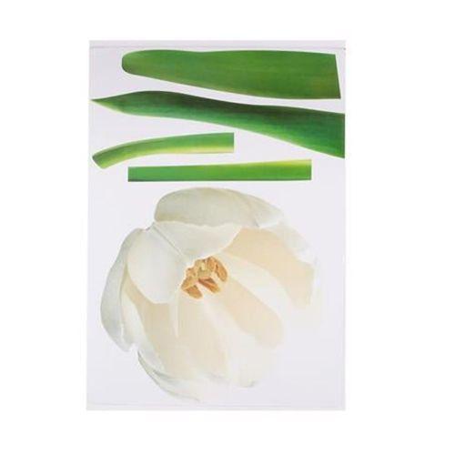 2 Adet Defter Sticker,Laptop Sticker Çiçekli Pvc 70X50X0,5Cm