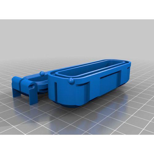 Özelleştirilebilir Parametrik Dayanıklı Kutu V2 Omega (OpenSCAD) (Bu ürün Sadece Plastik parçadır - Almadan Önce Soru Sorabilirsiniz)