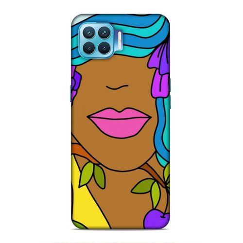 Oppo Reno 4 Lite Uyumlu Kılıf Face'X 1 Kılıfı Arap Kızı