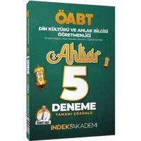 ÖABT Din Kültürü ve Ahlak Bilgisi Ahbar 5 Deneme Çözümlü İndeks Akademi