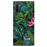 Samsung Galaxy Note 10 Plus Uyumlu Kılıf Yeşil Delisi (30) Silicone Case Cami Yeşili