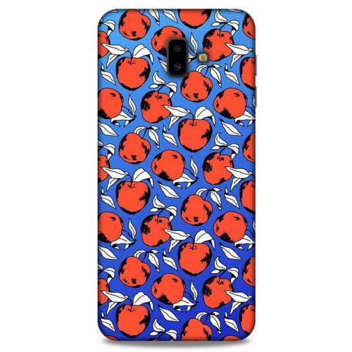 Frutix Elma 04 Samsung Galaxy J6 Plus Kılıf Desenli Silikon