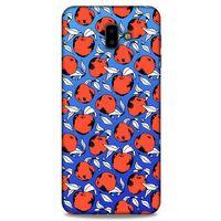 Frutix Elma 04 Samsung Galaxy J6 Plus Kılıf Desenli Silikon