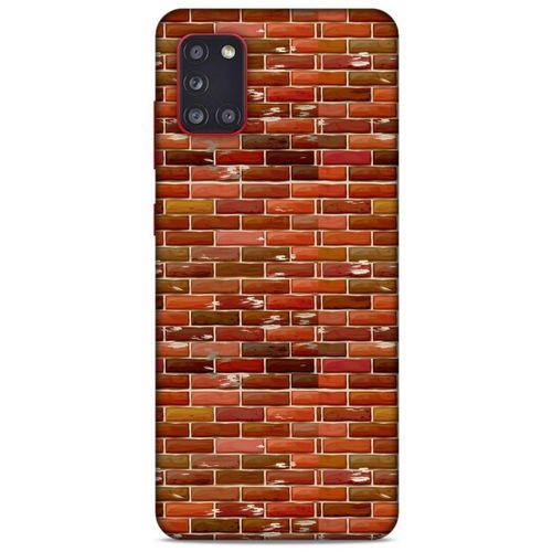 Samsung Galaxy A31 Kılıf Baskılı Özel Seri Taşlı (4) Koruma Kılıfı