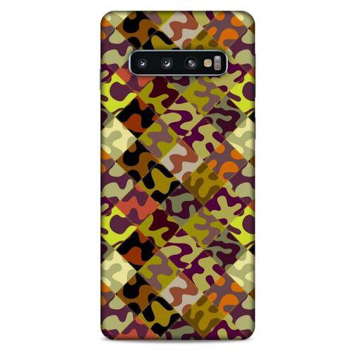 Kamuflaj 86 Samsung Galaxy S10 Kılıf Silikon Kapak