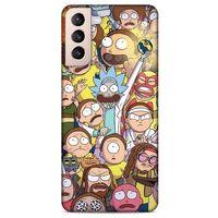 Samsung Galaxy S21 Plus Uyumlu Kılıf Rick And Morty (34) Slim Armor Kılıf Manager Morty