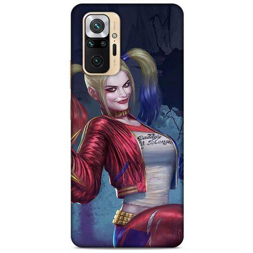 Xiaomi Redmi Note 10 Pro Uyumlu Kılıf Harley Quinn (9) Kılıf Gri