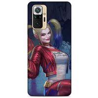 Xiaomi Redmi Note 10 Pro Uyumlu Kılıf Harley Quinn (9) Kılıf Gri