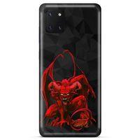 Lopard Huawei Y5P Uyumlu Kılıf Tattoo's (17) Tasarım Kılıf Red Dragon