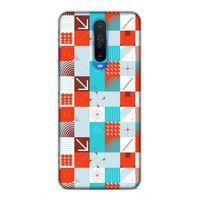 Xiaomi Redmi K30 Uyumlu Kılıf Insomnia (33) Hybrid Kılıf Turkuaz Kırmızı