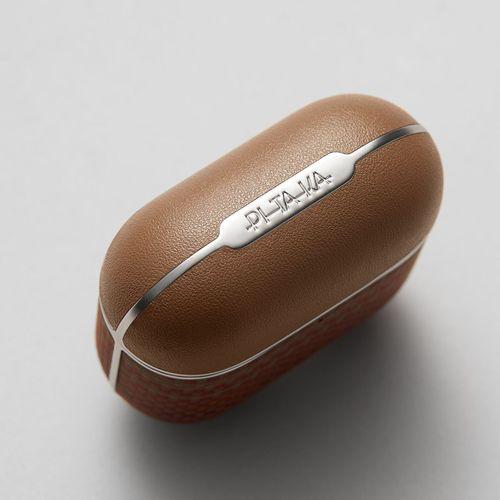 Apple Airpods 4 Kılıf Aramid Fiber Pitaka Tactile Woven Sunset-Moonrise Serisi Sunset Kapak
