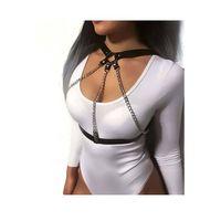 Seksi Zincirli Göğüs Harness