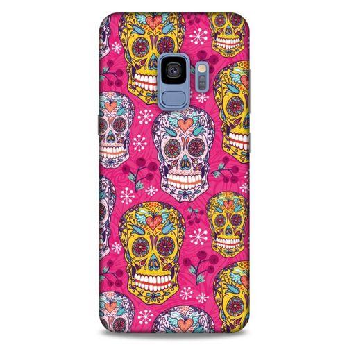 Samsung Galaxy S9 Uyumlu Kılıf Pembe Delisi (40) Fit Silikon Kılıf İskelet