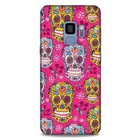 Samsung Galaxy S9 Uyumlu Kılıf Pembe Delisi (40) Fit Silikon Kılıf İskelet