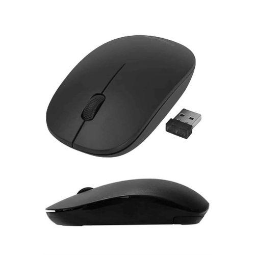 Ergonomik Tasarım Kablosuz Siyah Mouse Hassas Uzun Ömürlü