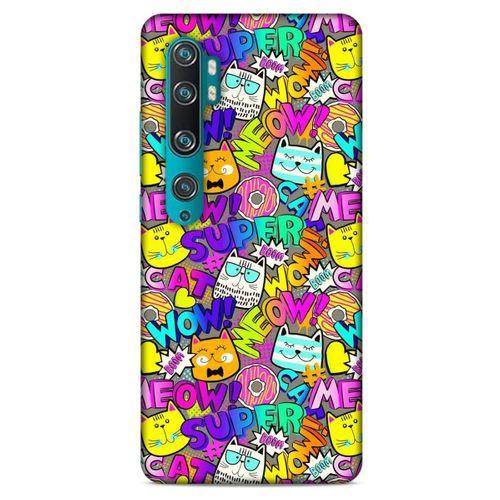 Graffitix (12) Desenli Silikon Kapak Xiaomi Mi Note 10 Pro Kılıf