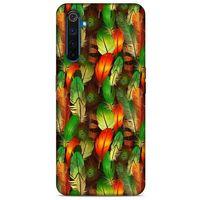 Oppo Realme 6 Pro Kılıf Desenli Özel Seri Tüyler (1) Kılıfı