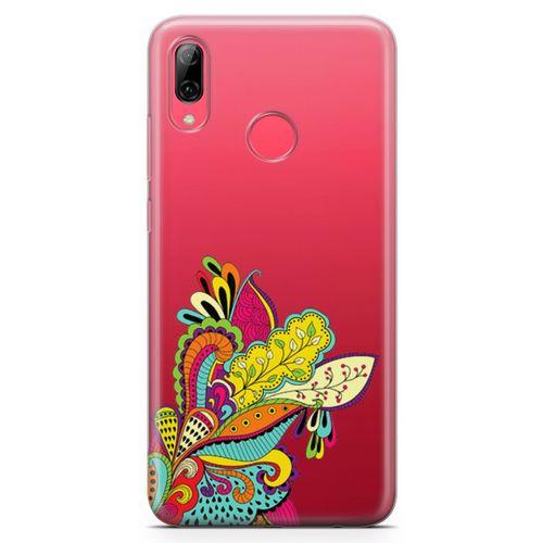 Huawei Y7 Prime 2019 Kılıf Hint Süsleri Arka Kapak Koruma Desenli Full Koruyucu