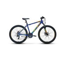 Carraro Force 610 21 Vites Disk Fren 26 Jant Dağ Bisikleti Mat Mavi-Turucu/Sarı 38 cm