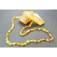 Doğanın Armağanı Doğal Kesim Damla Kehribar Yetişkin Kolye