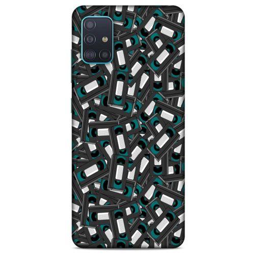 Retro (26) Desen Tpu Silikon Kılıf Renkli Samsung Galaxy A51 Kılıf