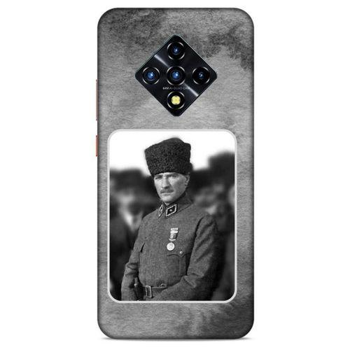 Lopard İnfinix Zero 8 Uyumlu Kılıf Atatürk (38) Neo Hybrid Kılıf