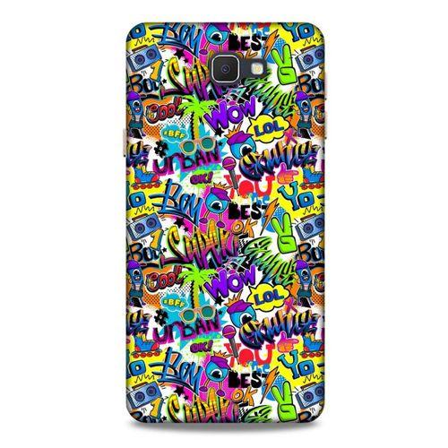 Graffitix (22) Desenli Silikon Kapak Samsung Galaxy J7 Prime Kılıf