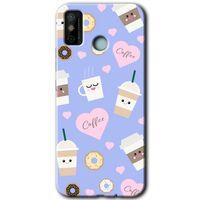 Tecno Spark 6 Go Kılıf HD Desen Baskılı Arka Kapak - Coffee Cake