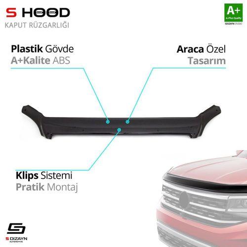 yumlu Sprinter ABS Plastik Kaput Rüzgarlığı 2006-2014 A+Kalite Parça