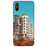 Xiaomi Redmi 9A Kılıf Dünya Mimarisi (35) Fit Design Kılıf The Dancing House Çekya