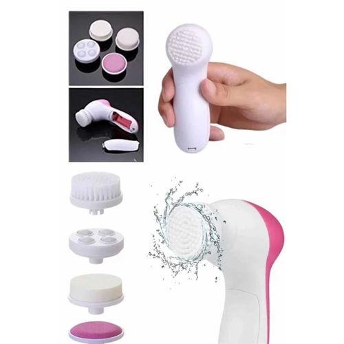 5 Başlıklı Cilt Temizleme Cihazı Ultra Kaliteli Yumuşak Kırşıklık Karşıtı