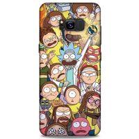 Samsung Galaxy S8 Plus Uyumlu Kılıf Rick And Morty (34) Slim Armor Kılıf Manager Morty