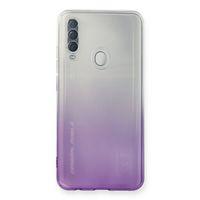 Newface General Mobile GM 20 Pro Kılıf Lüx Çift Renkli Silikon - Mor