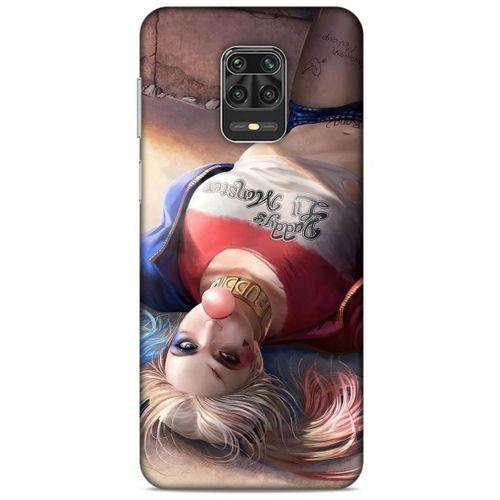 Xiaomi Redmi Note 9 Pro Uyumlu Kılıf Harley Quinn (2) Kabı Kahve