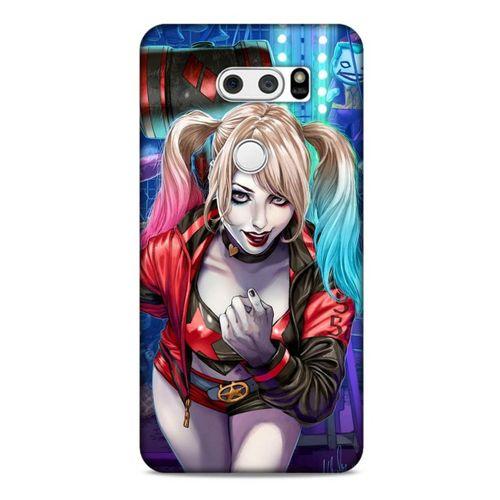 LG K50S Uyumlu Kılıf Harley Quinn (38) Neo Hybrid Kılıf Limoni