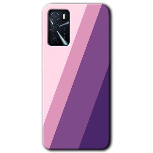 Oppo A16 HD Baskılı Kılıf + 9D Tam Ekran Koruyucu - Oblique