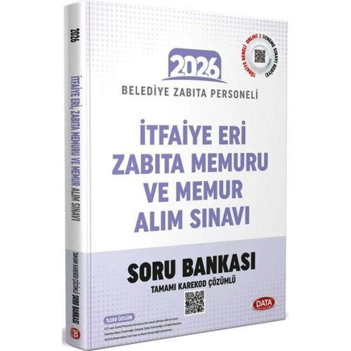 2026 İtfaiye Eri Zabıta Memuru Ve Memur Alım Sınavı Soru Bankası Data Yayınları