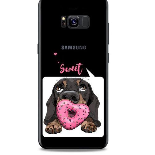Zoologix (16) Samsung Galaxy S8 Plus Şeffaf Kılıf Silikon Desenli