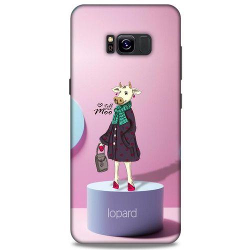 Samsung Galaxy S8 Plus Kılıf FunnyMaX (8) Baskılı Kılıf Pembe Mavi