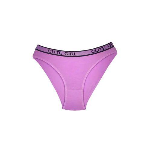 10 Adet Beli Yazılı Pamuklu Kalın Lastik Kadın Slip Külot