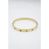 CRT Model Taşlı Bilezik - Altın